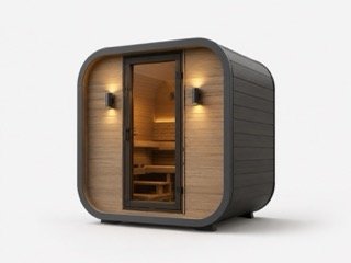 Nordic Cube sauna model